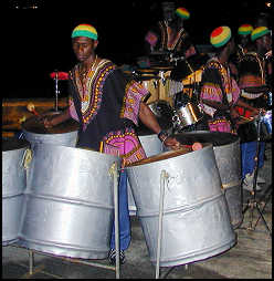 St Vincent and the Grenadines steel band